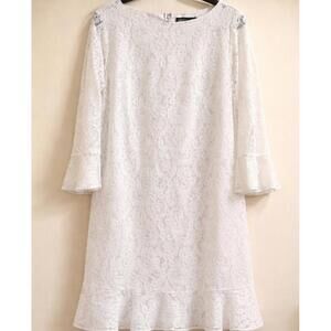 American Living White Lace Dress Size 12